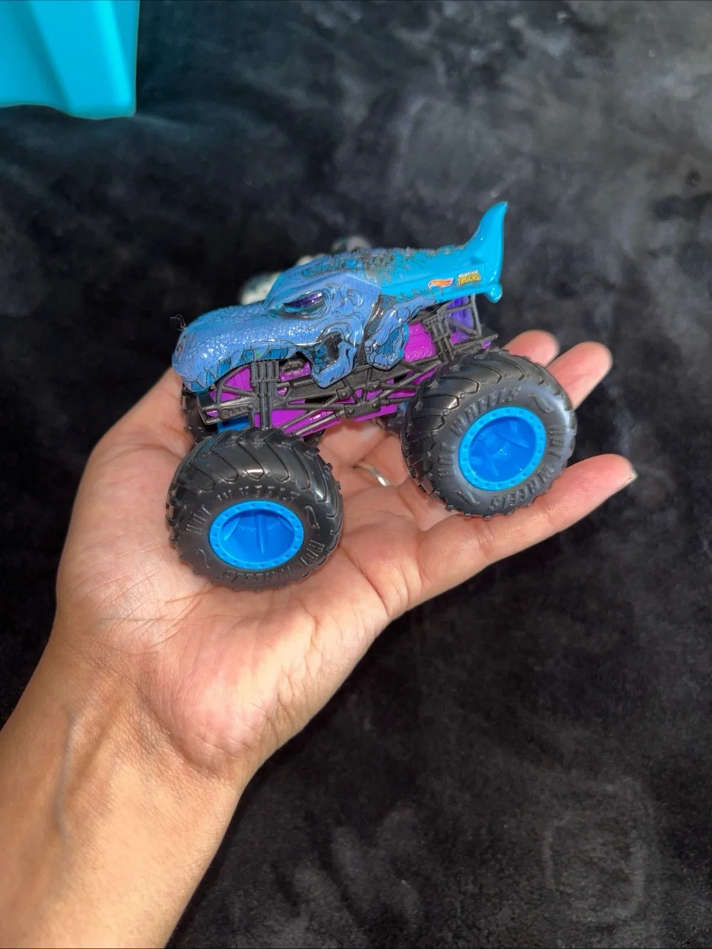 Monster Jam Trucks Hot Wheels Bundle Of 2 Mega Rex & Mutt Dalmation Play/Collect
